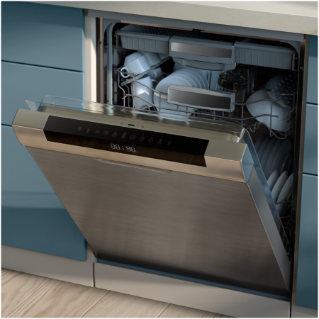 Friteuza dubla fara ulei Philips Airfryer Seria 3000 NA351/00, tehnologia Rapid Air, 2 recipiente de 2 dimensiuni, afisaj digital, 8 presetari, capacitate 9 litri, cronometru, compatibila cu HomeID [8]