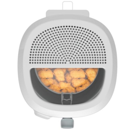 Friteuza Tefal Uno FF203130, 1350W, 1.8L, termostat reglabil 150-190°C, capacitate 1kg, fereastra monitorizare, maner pliabil, alb [1]