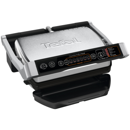 Gratar electric Tefal OptiGrill+ GC706D34, 2000W, 6 programe automate, 4 niveluri temperatura, functie dezghetare, placi detasabile antiaderente, tava colectoare grasime, indicator luminos nivel gatir [2]