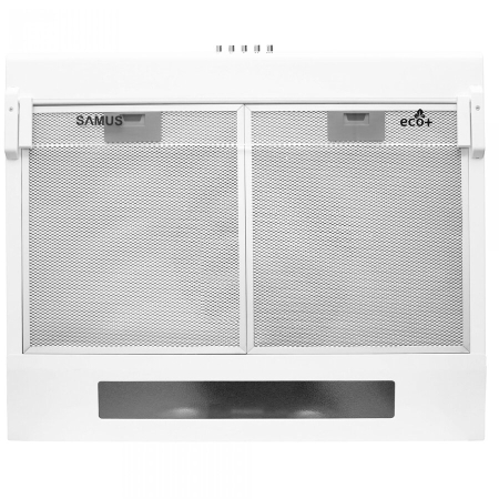 Hota clasica Samus SM61A Eco+, 204 mc/h, 1 motor, 49 W, latime 60 cm, tehnologie Eco+, alb [2]