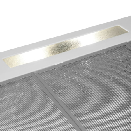 Hota clasica Samus SM92A Eco+, 380 mc/h, 2 motoare, 94 W, latime 90 cm, tehnologie Eco+, filtru metalic triplu caseta, geam rabatabil, alb [3]