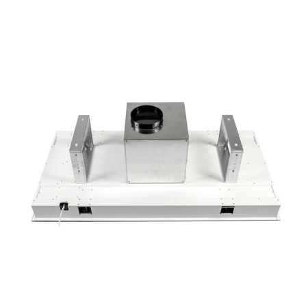 Hota de tavan Tornado Blizzar 1200 (90), clasa A, 1 motor Turbo, latime 90 cm, 4 viteze, absorbtie 1200 m3/ora, filtru anti-grasimi aluminiu 5 straturi, Alb [3]