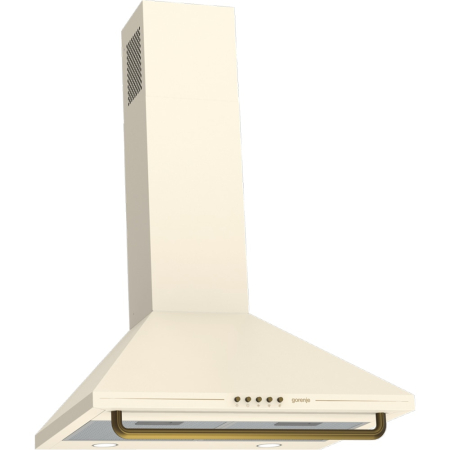 Hota decorativa GORENJE WHC63CLI, 1 motor, 650 m3/h, L 60 cm, bej [0]