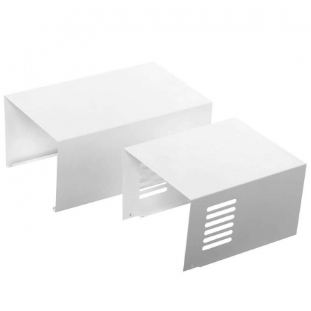 Hota Decorativa Tornado Megas 1200 (60) LED, clasa A, 1 motor Turbo, latime 60 cm, 4 viteze, absorbtie 1200 m3/ora, filtru anti-grasimi aluminiu 5 straturi, Alb [10]