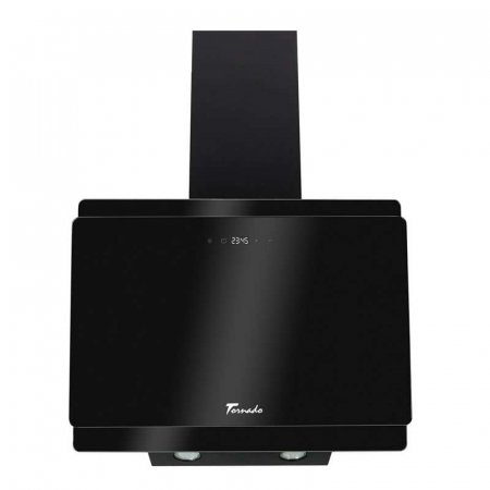 Hota Decorativa Tornado Notos 1200 (90), 1 motor, latime 90 cm, 4 viteze, absorbtie 1200 m3/ora, Negru [2]