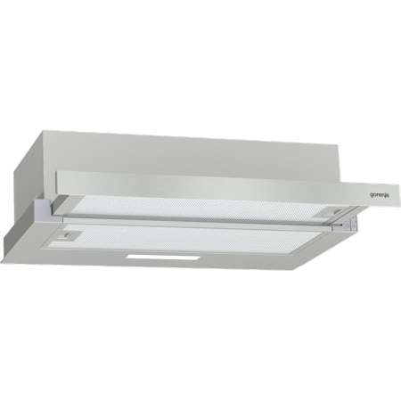 ELECTROCASNICE - Hota incorporabila telescopica Gorenje TH62E3X, Putere de absortie 350 mc/h, Clasa C, Inox