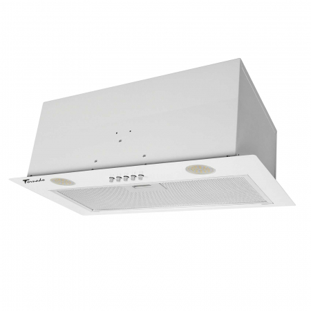Hota Incorporabila Tornado DRYTH 960 (52) LED, 1 motor Turbo, latime 52 cm, absorbtie 960 m3/ora, filtru anti-grasimi aluminiu 5 straturi, ALB [1]