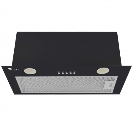 Hota Incorporabila Tornado DRYTH 960 (52) LED, 1 motor Turbo, latime 52 cm, absorbtie 960 m3/ora, filtru anti-grasimi aluminiu 5 straturi, NEGRU [1]