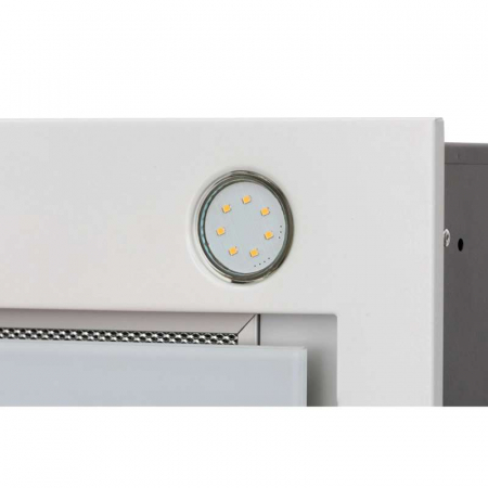 Hota Incorporabila Tornado Modul Glass 750 (60), 1 motor, latime 60 cm, 3 viteze, absorbtie 750 m3/ora, Alb [4]