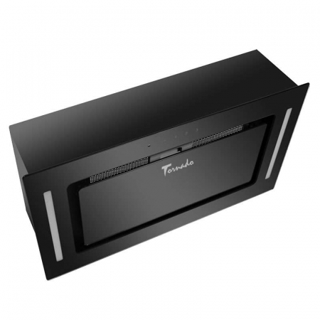 Incorporabile - Hota Incorporabila Tornado Modul Sensor 1200 (52) LED, 1 motor Turbo, latime 52 cm, absorbtie 1200 m3/ora, filtru anti-grasimi aluminiu 5 straturi, Negru