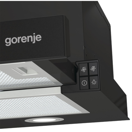 Hota Telescopica Gorenje TH62E4BG, 130 W, 450 m³/h, 60 cm, Negru [4]