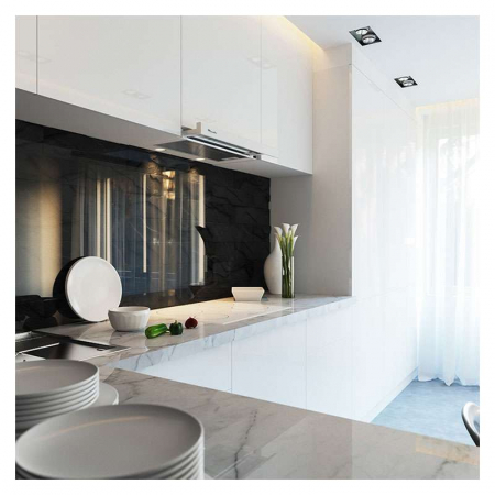 Hota Telescopica Incorporabila Tornado Sondo 700 (60), 1 motor, latime 60 cm, 2 viteze, absorbtie 700 m3/ora, Alb [4]