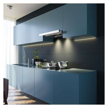 Hota Telescopica Incorporabila Tornado Storm 700 (60), 1 motor, latime 60 cm, 3 viteze, absorbtie 700 m3/ora, Inox [4]