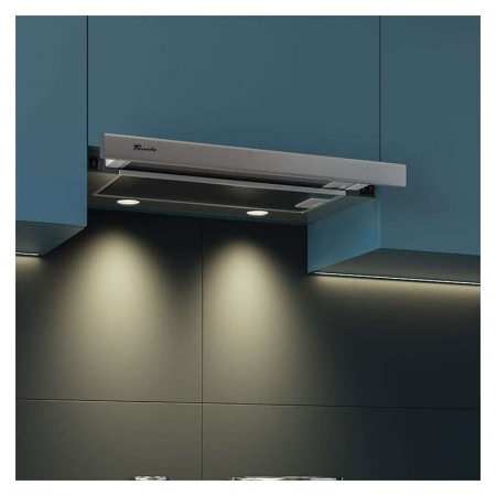 Hota Telescopica Incorporabila Tornado Storm 700 (60), 1 motor, latime 60 cm, 3 viteze, absorbtie 700 m3/ora, Inox [3]