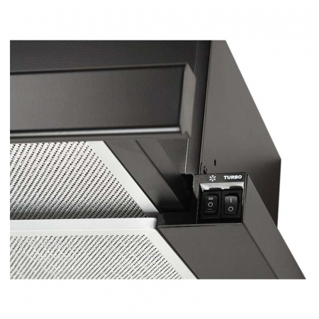 Hota Telescopica Incorporabila Tornado Storm 700 (60), 1 motor, latime 60 cm, 3 viteze, absorbtie 700 m3/ora, Negru [1]