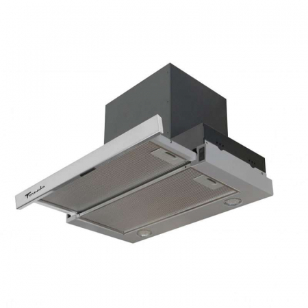 Incorporabile - Hota Telescopica Tornado Solano 860 (60), 1 motor, latime 60 cm, 3 viteze, absorbtie 860 m3/ora, Inox