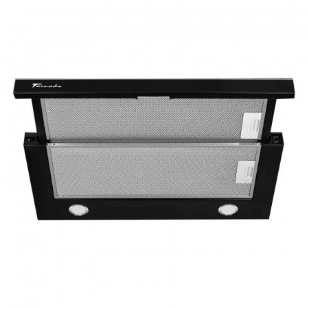 Hota Telescopica Tornado Solano 860 (60), 1 motor, latime 60 cm, 3 viteze, absorbtie 860 m3/ora, Negru [1]