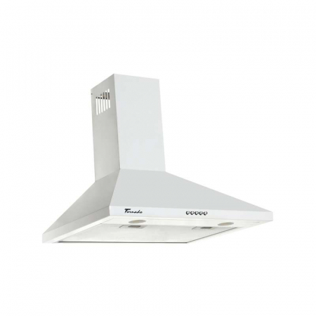Cupola - Hota tip Cupola Tornado Kent 750 (60) LED, 1 motor Turbo, latime 60 cm, 3 viteze, absorbtie 750 m3/ora, filtru anti-grasimi aluminiu 5 straturi, Alb