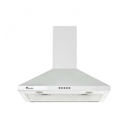 Hota tip Cupola Tornado Kent 750 (60) LED, 1 motor Turbo, latime 60 cm, 3 viteze, absorbtie 750 m3/ora, filtru anti-grasimi aluminiu 5 straturi, Alb [2]