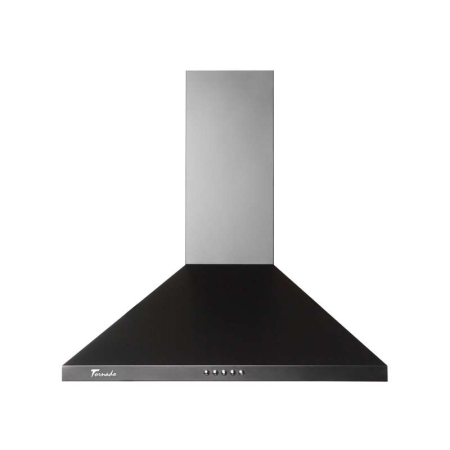 Hota tip Cupola Tornado Kent 750 (60) LED, 1 motor Turbo, latime 60 cm, 3 viteze, absorbtie 750 m3/ora, filtru anti-grasimi aluminiu 5 straturi, Negru [1]