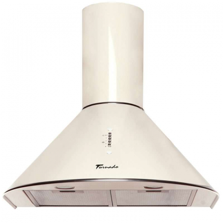 Hota tip Cupola Tornado Violla 750 (50) LED, 1 motor Turbo, latime 50 cm, 3 viteze, absorbtie 750 m3/ora, filtru anti-grasimi aluminiu 5 straturi, Bej [3]
