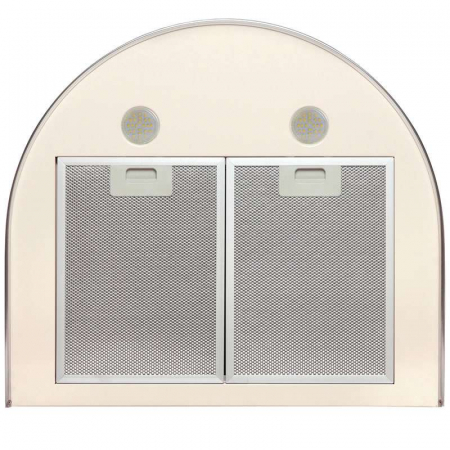 Hota tip Cupola Tornado Violla 750 (50) LED, 1 motor Turbo, latime 50 cm, 3 viteze, absorbtie 750 m3/ora, filtru anti-grasimi aluminiu 5 straturi, Bej [6]