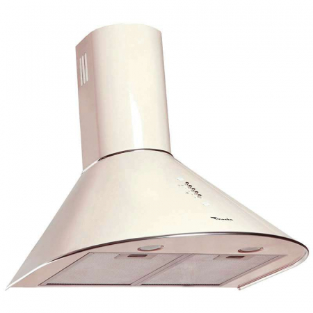 Cupola - Hota tip Cupola Tornado Violla 750 (50) LED, 1 motor Turbo, latime 50 cm, 3 viteze, absorbtie 750 m3/ora, filtru anti-grasimi aluminiu 5 straturi, Bej