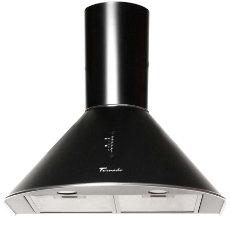 Hota tip Cupola Tornado Violla 750 (50) LED, 1 motor Turbo, latime 50 cm, 3 viteze, absorbtie 750 m3/ora, filtru anti-grasimi aluminiu 5 straturi, Negru [4]