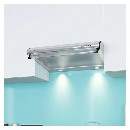 Hota traditionala Tornado Bona 10 (50) LED, 1 motor, latime 50 cm, absorbtie 380 m3/ora, filtru anti-grasimi aluminiu 5 straturi, Inox [4]