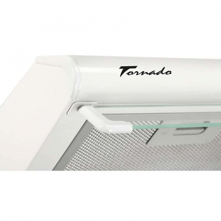 Hota traditionala Tornado Bona 20 (50) LED, 2 motoare, latime 50 cm, absorbtie 560 m3/ora, filtru anti-grasimi aluminiu 5 straturi, Alb [4]