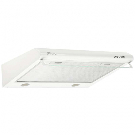 Traditionale - Hota traditionala Tornado Bona 20 (50) LED, 2 motoare, latime 50 cm, absorbtie 560 m3/ora, filtru anti-grasimi aluminiu 5 straturi, Alb