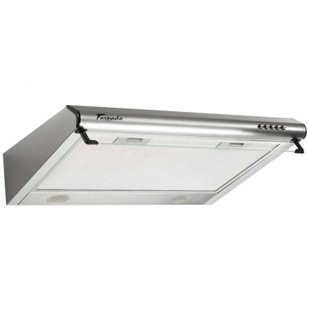 Traditionale - Hota traditionala Tornado Bona 20 (50) LED, 2 motoare, latime 50 cm, absorbtie 560 m3/ora, filtru anti-grasimi aluminiu 5 straturi, Inox