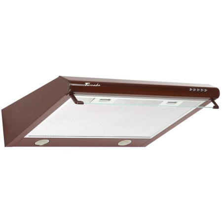 Traditionale - Hota traditionala Tornado Bona 20 (50) LED, 2 motoare, latime 50 cm, absorbtie 560 m3/ora, filtru anti-grasimi aluminiu 5 straturi, Maro