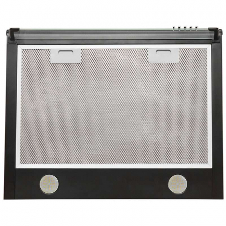 Hota traditionala Tornado Bona 20 (50) LED, 2 motoare, latime 50 cm, absorbtie 560 m3/ora, filtru anti-grasimi aluminiu 5 straturi, Negru [6]