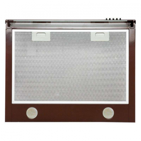 Hota traditionala Tornado Bona 20 (60) LED, 2 motoare, latime 60 cm, absorbtie 560 m3/ora, filtru anti-grasimi aluminiu 5 straturi, Maro [3]