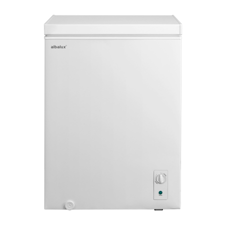 ELECTROCASNICE - Lada Frigorifica Albalux AXLF156E, 143 L, Clasa E, Dubla functionare frigider/congelator, Termostat reglabil, Alb