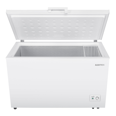 Lada frigorifica Albatros LA390IME, Fast Freeze, Motor Inverter, 371 L, Dubla functionalitate (frigider/congelator), Clasa energetica E, Alb [1]