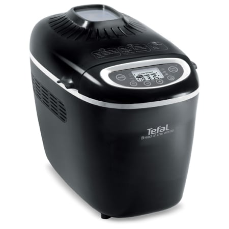 ELECTROCASNICE - Masina de copt paine TEFAL Bread of the World PF6118, 1.5kg, 19 programe, 1600W, negru