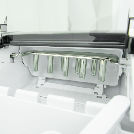 Masina de facut gheata VIVAX IM-122T Portabila, productie gheata 12 kg/24h, capacitate 2.2 l, 2 dimensiuni cuburi de gheata, argintiu [5]