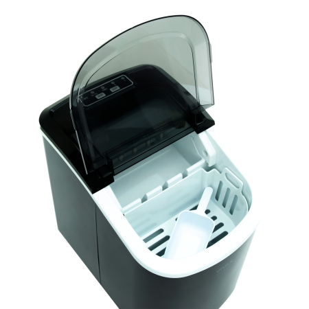 Masina de gheata Vivax IM-123B, Putere 240 W, Rezervor de apa 2.2 l, Rezervor de gheata 0.7 l, Creaaza cuburi intre 6 - 13 minute, Marimi variabile ale cuburilor de gheata, Negru [9]