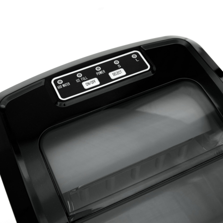 Masina de gheata Vivax IM-123B, Putere 240 W, Rezervor de apa 2.2 l, Rezervor de gheata 0.7 l, Creaaza cuburi intre 6 - 13 minute, Marimi variabile ale cuburilor de gheata, Negru [2]