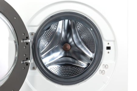 Masina de spalat cu incarcare frontala slim VIVAX WFL-100616CSI, alb, 6 kg, 1000 rpm, clasa A, motor invertor BLDC, functie abur, fara afisaj, buton alb [6]