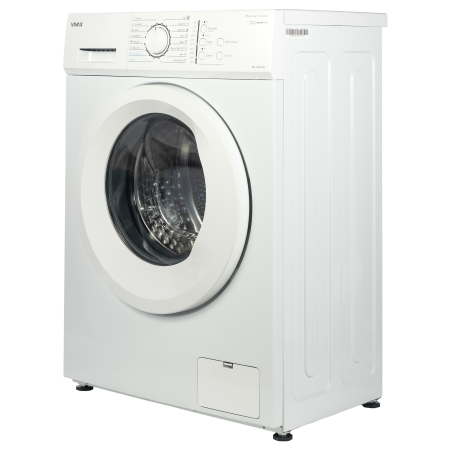 Masina de spalat cu incarcare frontala slim VIVAX WFL-100616CSI, alb, 6 kg, 1000 rpm, clasa A, motor invertor BLDC, functie abur, fara afisaj, buton alb [2]