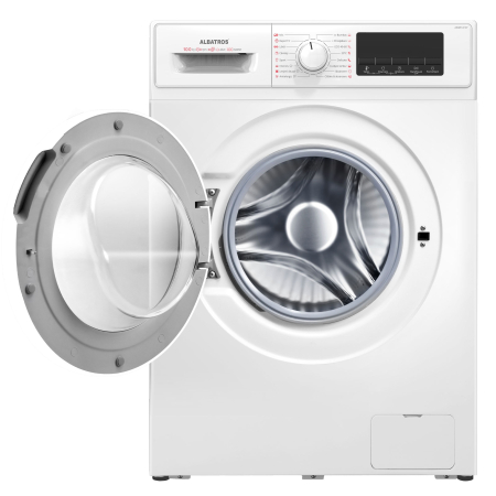 Masina de spalat rufe, Albatros AWMI14107, 10 kg, Motor Invertor, 1400 rotatii/min, Clasa energetica A, Alb [1]