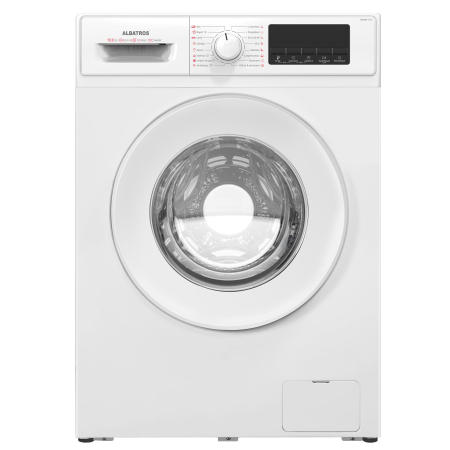 Masini de spalat rufe - Masina de spalat rufe, Albatros AWMI14107, 10 kg, Motor Invertor, 1400 rotatii/min, Clasa energetica A, Alb