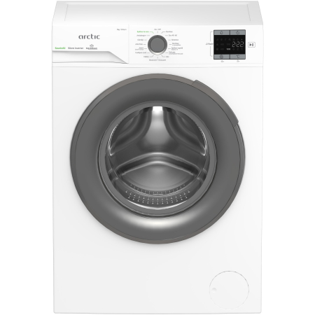 ELECTROCASNICE - Masina de spalat rufe Arctic APLM1WFSU17210WG, 7 Kg, 1200 RPM, Motor Silent Inverter, ExtraSteam, Drum Clean+Steam, Child Lock, Anticrease, Digital Display, Add-In, Clasa A, Alb
