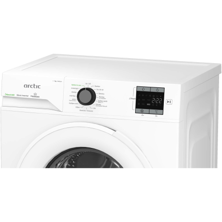 Masina de spalat rufe Arctic APLM1WFSU17410W, 7 Kg, 1400 RPM, Clasa A, Motor Silent Inverter, Steam, Child Lock, Add-In, Alb [7]