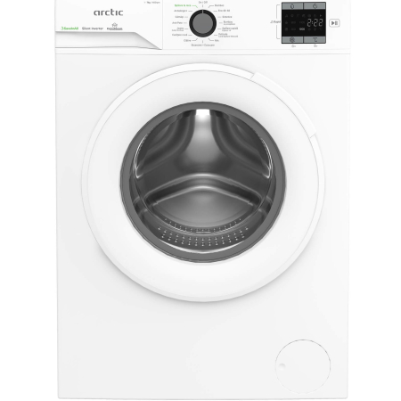 ELECTROCASNICE - Masina de spalat rufe Arctic APLM1WFSU17410W, 7 Kg, 1400 RPM, Clasa A, Motor Silent Inverter, Steam, Child Lock, Add-In, Alb