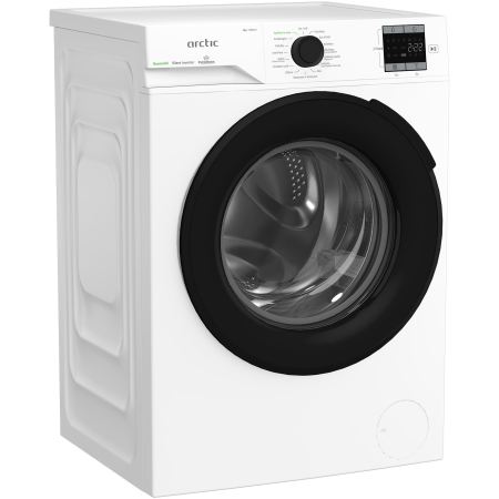 Masina de spalat rufe Arctic APLM1WFSU18410W, 8 Kg, 1400 RPM, Clasa A, Motor Silent Inverter, Fast/Intensive, Steam, Prewash, Child Lock, Add-In, Alb [1]