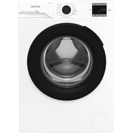 Masina de spalat rufe Arctic APLM1WFSU18410W, 8 Kg, 1400 RPM, Clasa A, Motor Silent Inverter, Fast/Intensive, Steam, Prewash, Child Lock, Add-In, Alb [8]